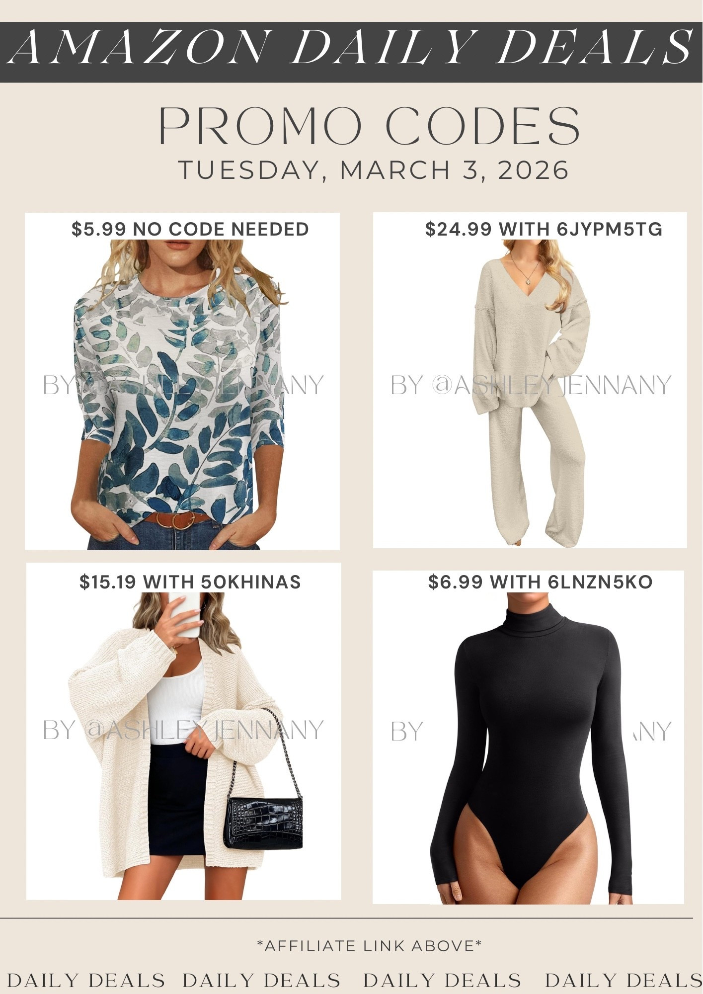 Amazon fashion deals on long sleeve tops, two piece set, cardigan and bodysuit 

#LTKMidsize #LTKSeasonal #LTKSaleAlert