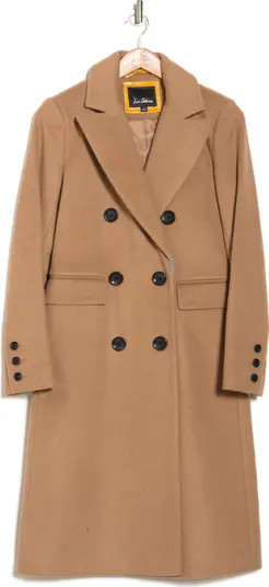 Sam Edelman Reefer Double Breasted Wool Blend Coat | Nordstromrack | Nordstrom Rack