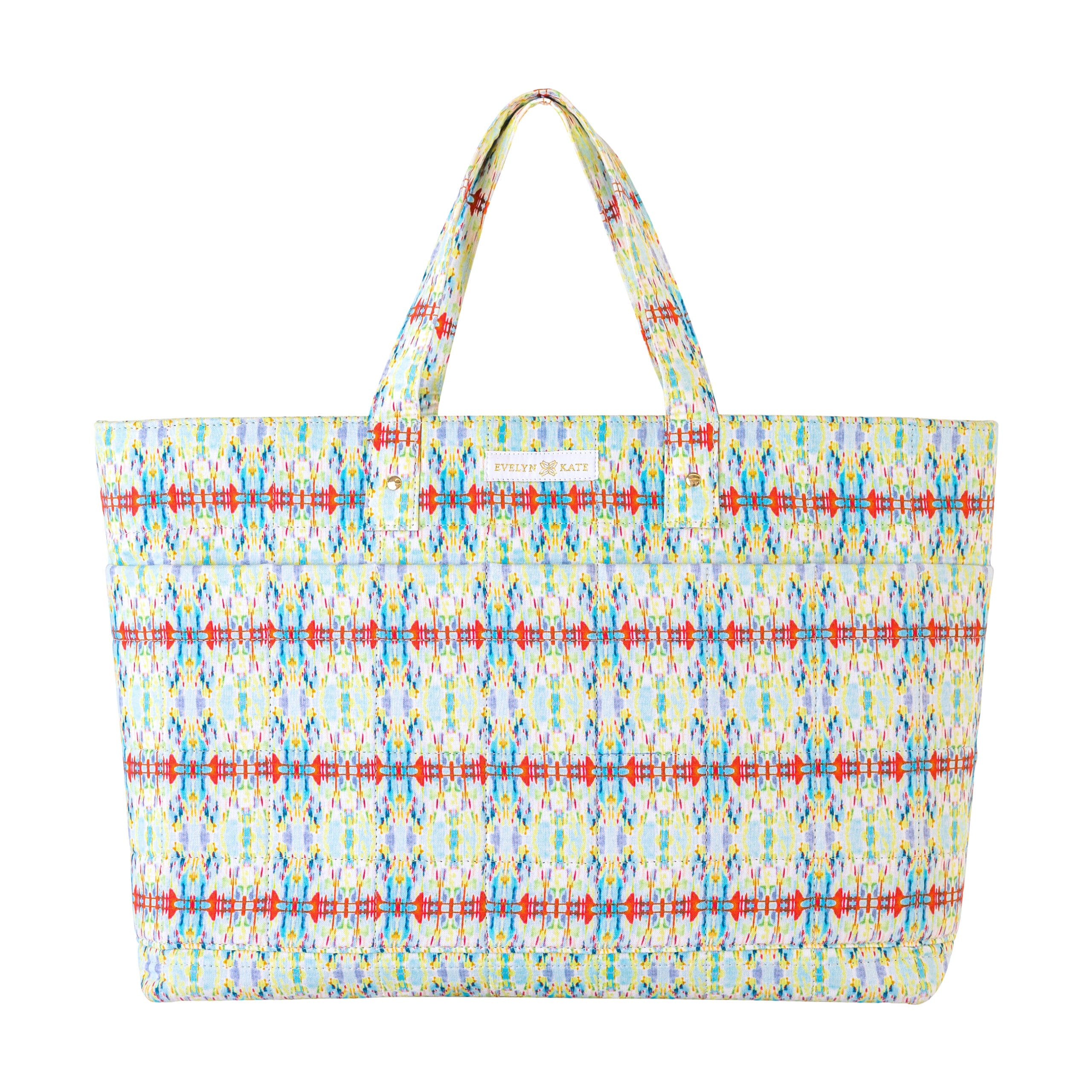 Red Bridge Quilted Tote - EVELYN & KATE | EVELYN & KATE (US)