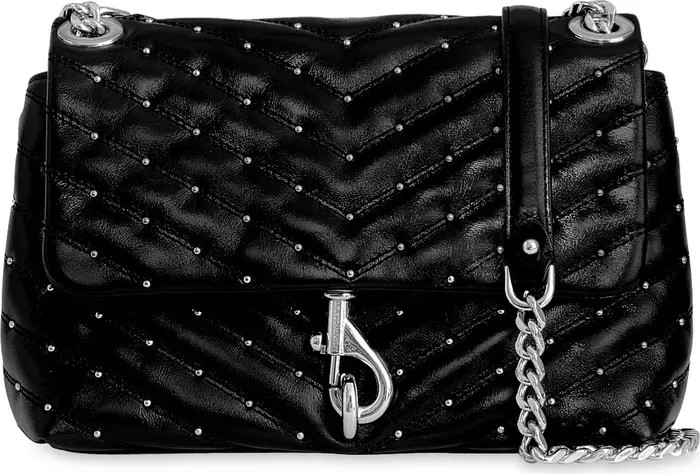 Rebecca Minkoff Edie Studded Convertible Leather Crossbody Bag | Nordstrom | Nordstrom Canada