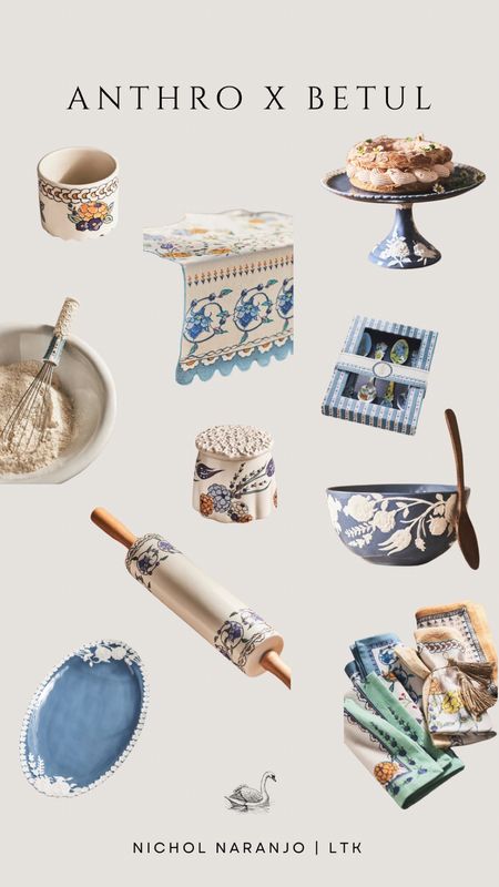 I’m obsessed with this collection at  Anthropologie 😍 each item would be the perfect chic touch to any kitchen! 🫐

#LTKhome #LTKMostLoved #LTKGiftGuide