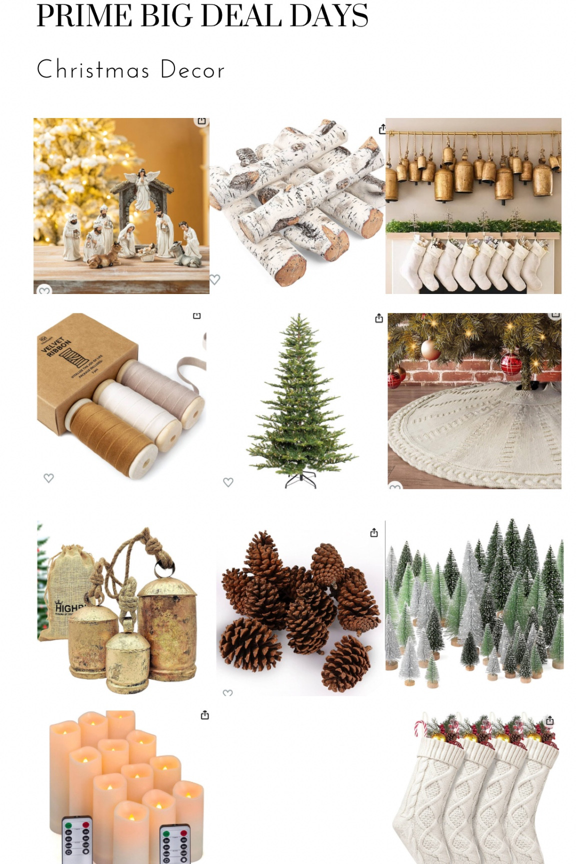 Best of Prime Big Deal Days - Christmas decor! 