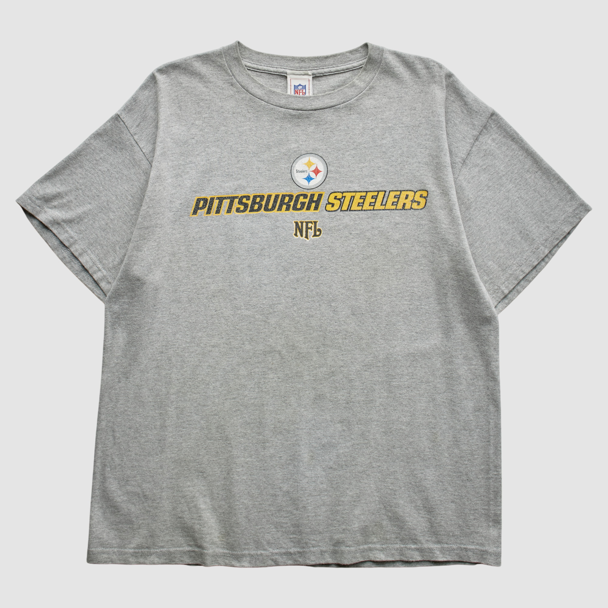 Pittsburgh Steelers NFL 2000s T-Shirt - Gray - S by Fanatics Real Vintage | Fanatics