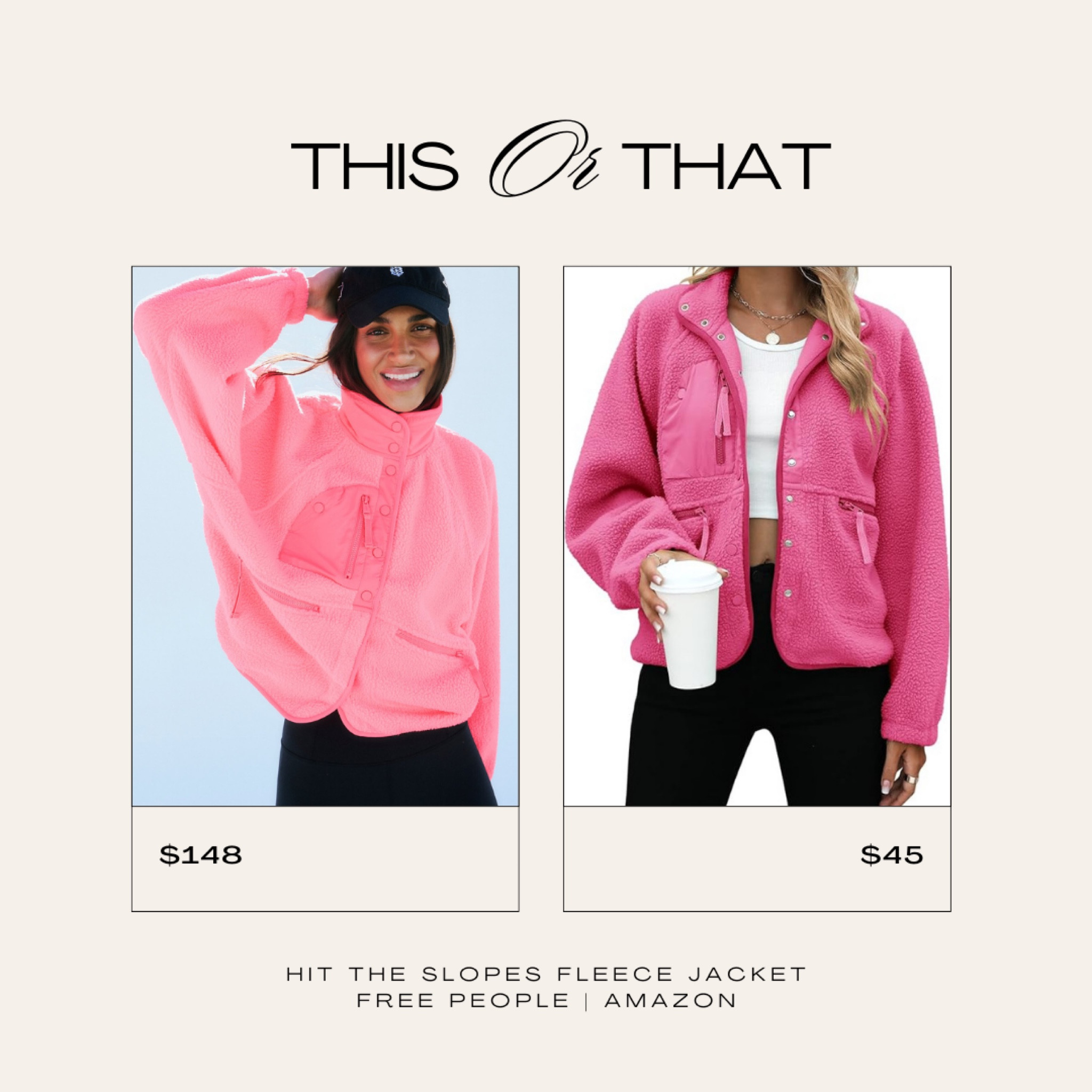 Free People and Amazon 

Look for less, winter, jacket, Hit the Slopes, FP Movement, fleece, snow, Amazon finds 

#LTKfindsunder50 #LTKMostLoved #LTKfitness