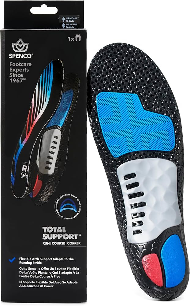 Spenco Total Support Run Shoe Insole Men's 6-7.5/ Women's 7-8.5 | Amazon (US)