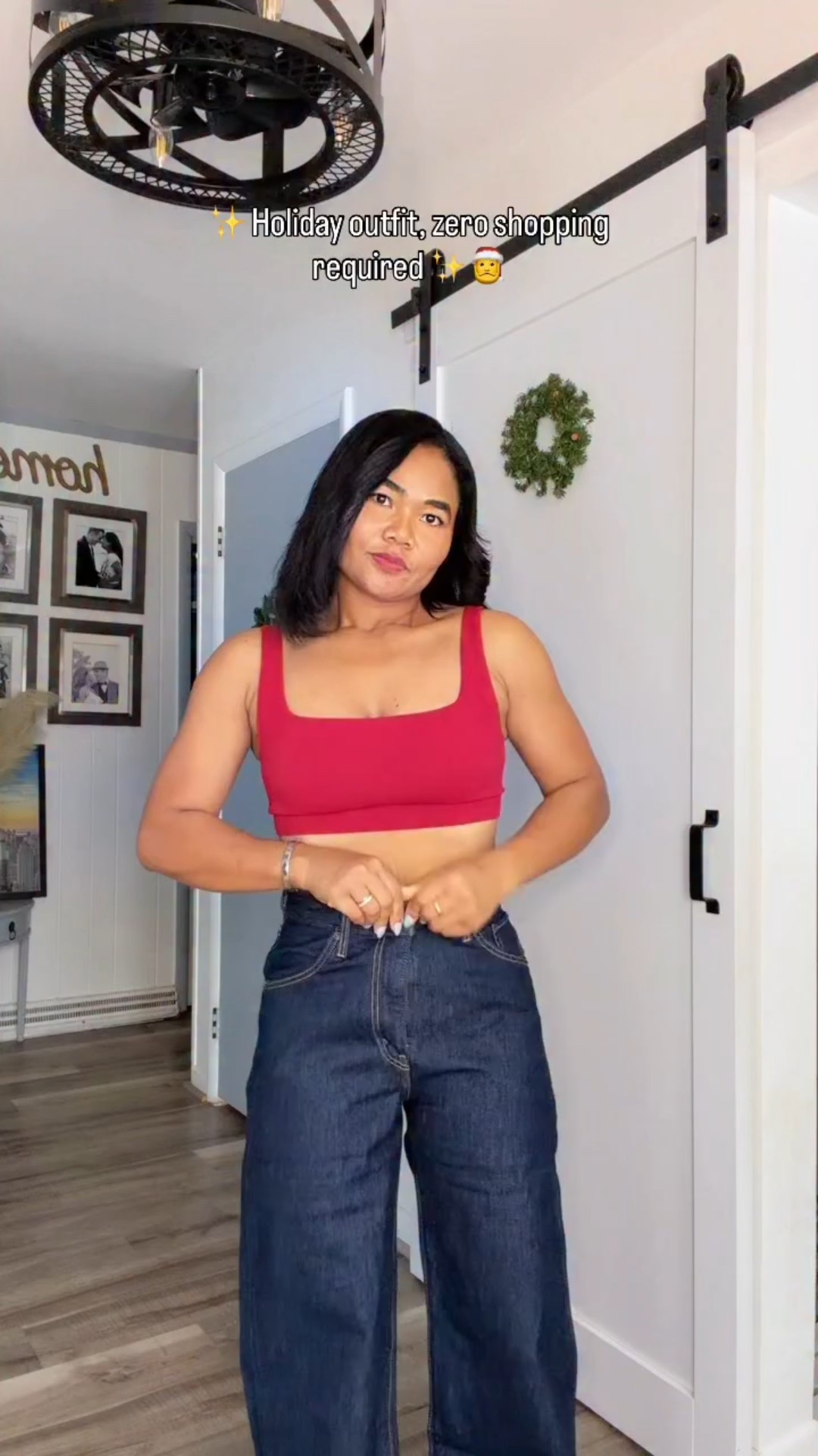 Proof you don’t need a new outfit to look festive 🎄✨
This easy holiday look is made with closet staples you already own—simple, cozy, and cute for every holiday plan 🤍
.
Perfect for busy moms, last-minute plans, and all the holiday magic 🤍
Necklace- @melindamaria_jewelry 
👇 Comment OUTFIT and I’ll send you the links straight to your DMs
💌 Follow for more easy holiday outfit ideas you can recreate

#HolidayOutfit
#HolidayStyle
#HolidayFashion
ChristmasOutfitIdeas
FestiveStyle
MomStyle
BusyMomFashion
EverydayHoliday
ClosetStaples
EasyOutfits
WinterOutfitIdeas
HolidayLooks
AffordableStyle
CasualHoliday