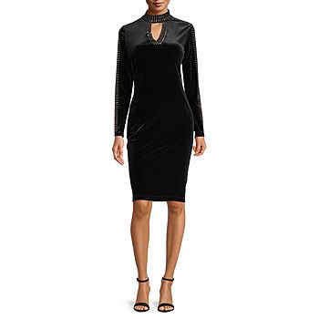 Premier Amour Long Sleeve Sheath Dress | JCPenney