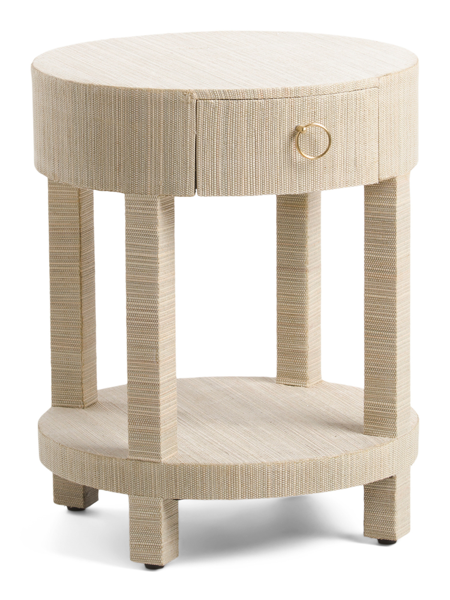 18x22 Natural Odelia Round Accent Table | Marshalls