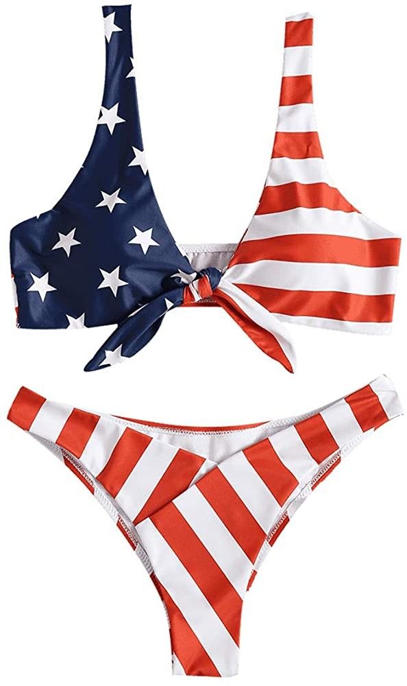 Memorial Day Swimsuit / Red White And Blue Swimsuit | Amazon (US)