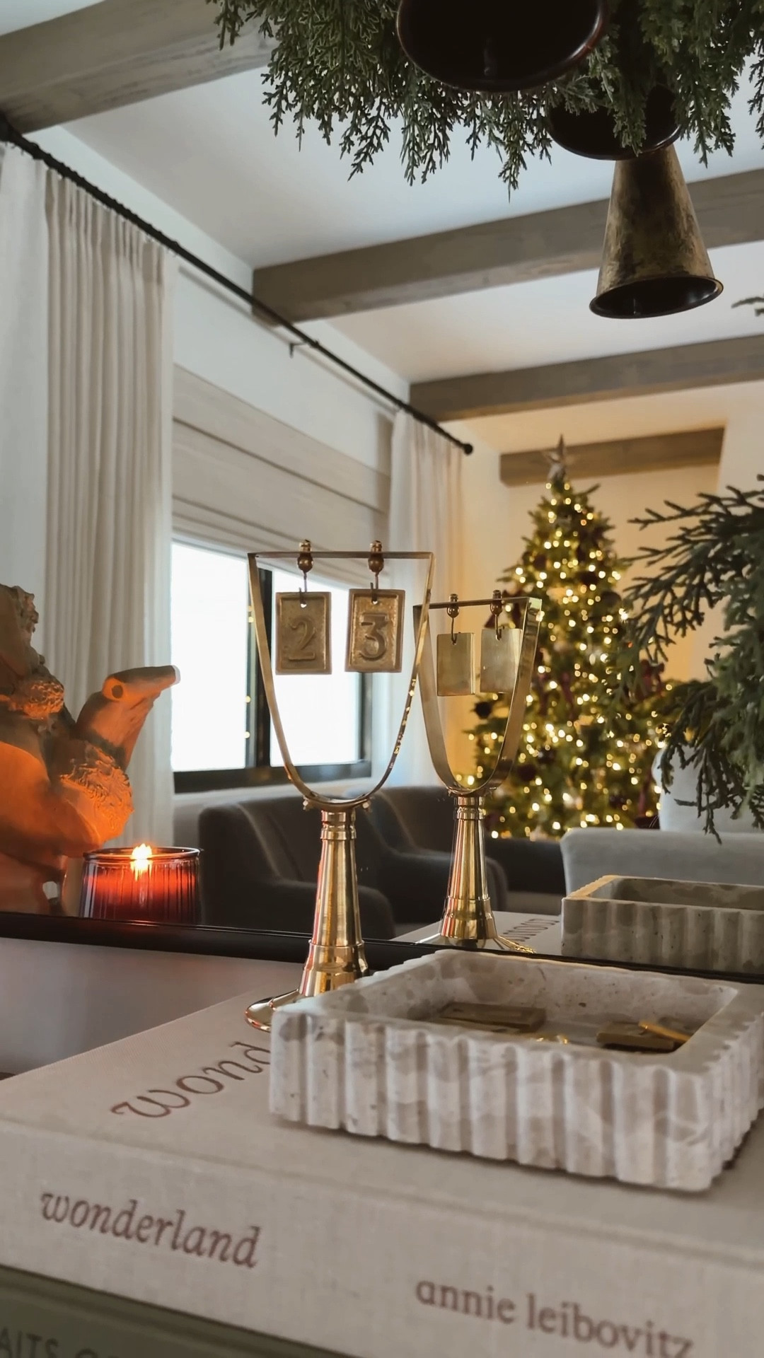 The prettiest countdown to Christmas ✨ this solid brass Christmas countdown is on sale today! It’s so cute for an entryway table, console or even the kitchen 🌲

#christmas #christmascountdown #christmasdecor #magnolia #salealert #holidaydecor #homedecor 

#LTKHome #LTKSaleAlert #LTKHoliday