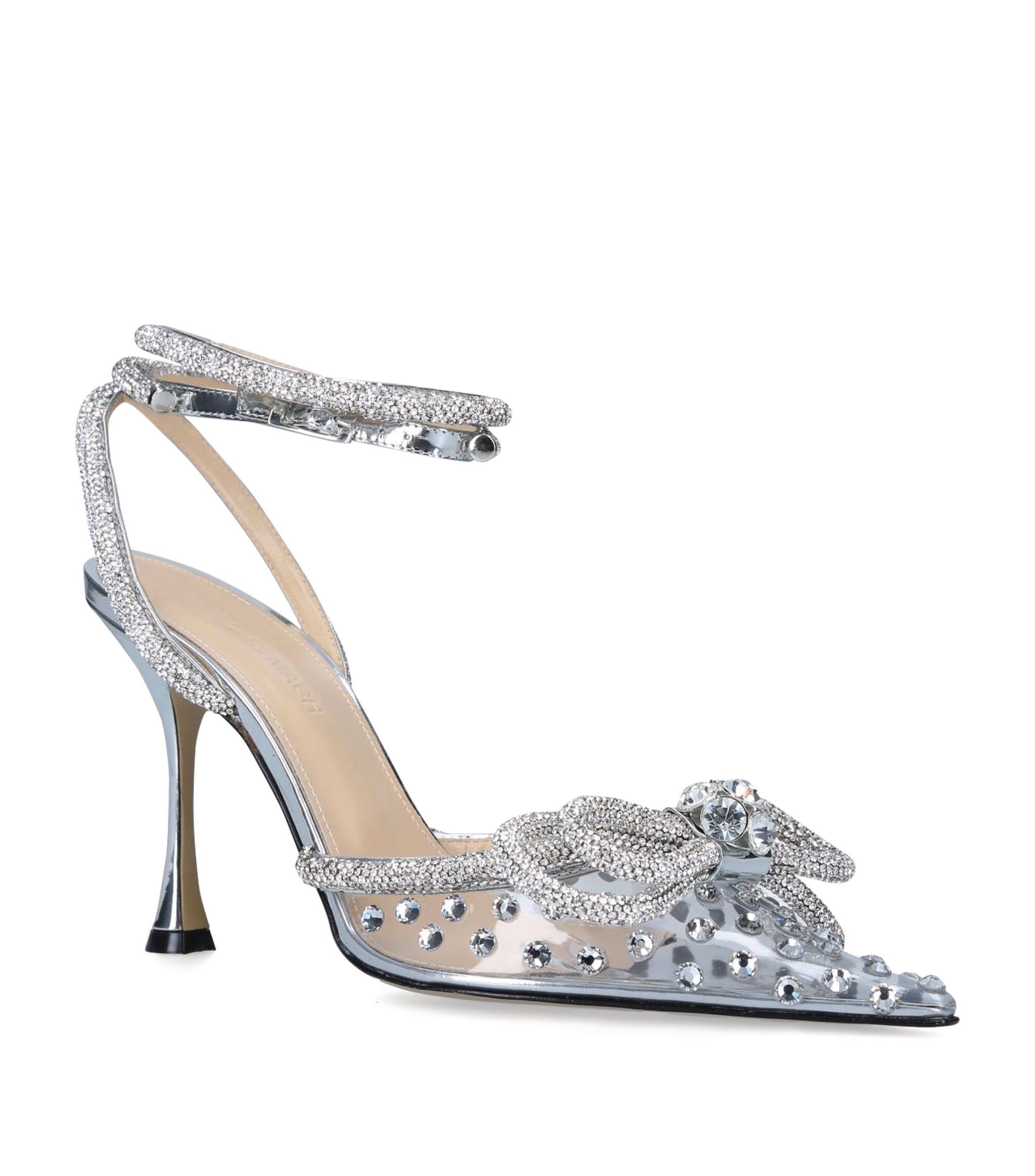 Crystal Double-Bow Pumps 100 | Harrods