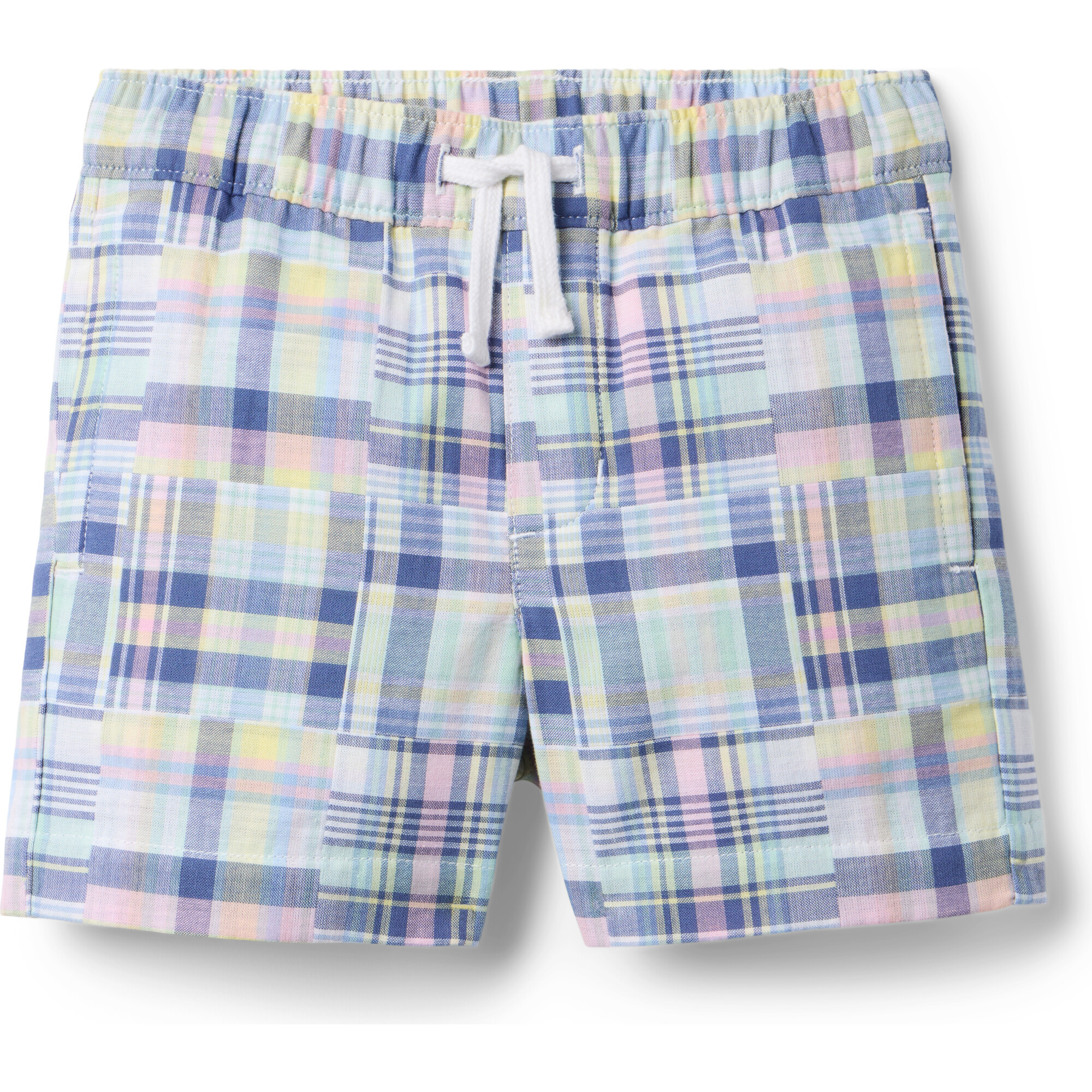Plaid Patchwork Pull-On Short | Maisonette