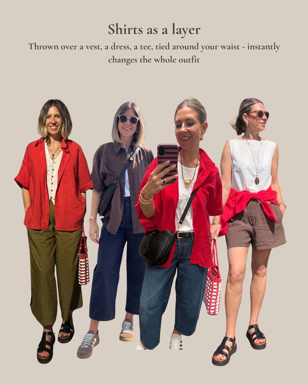 37 Midlife Outfit Ideas - Shirts as a layer

#LTKsummer #LTKover50style #LTKstyletip