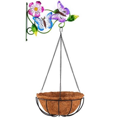 The Lakeside Collection Decorative Hanging Planters - Butterfly | Target