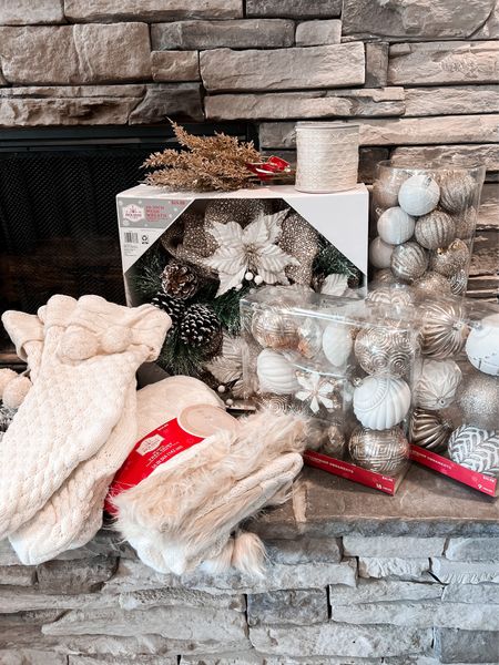 Affordable Christmas decor / ornaments / Christmas tree / tree skirt / stockings / aesthetic Christmas decor / gold white silver / neutral Christmas decor

#LTKHoliday #LTKSeasonal #LTKhome