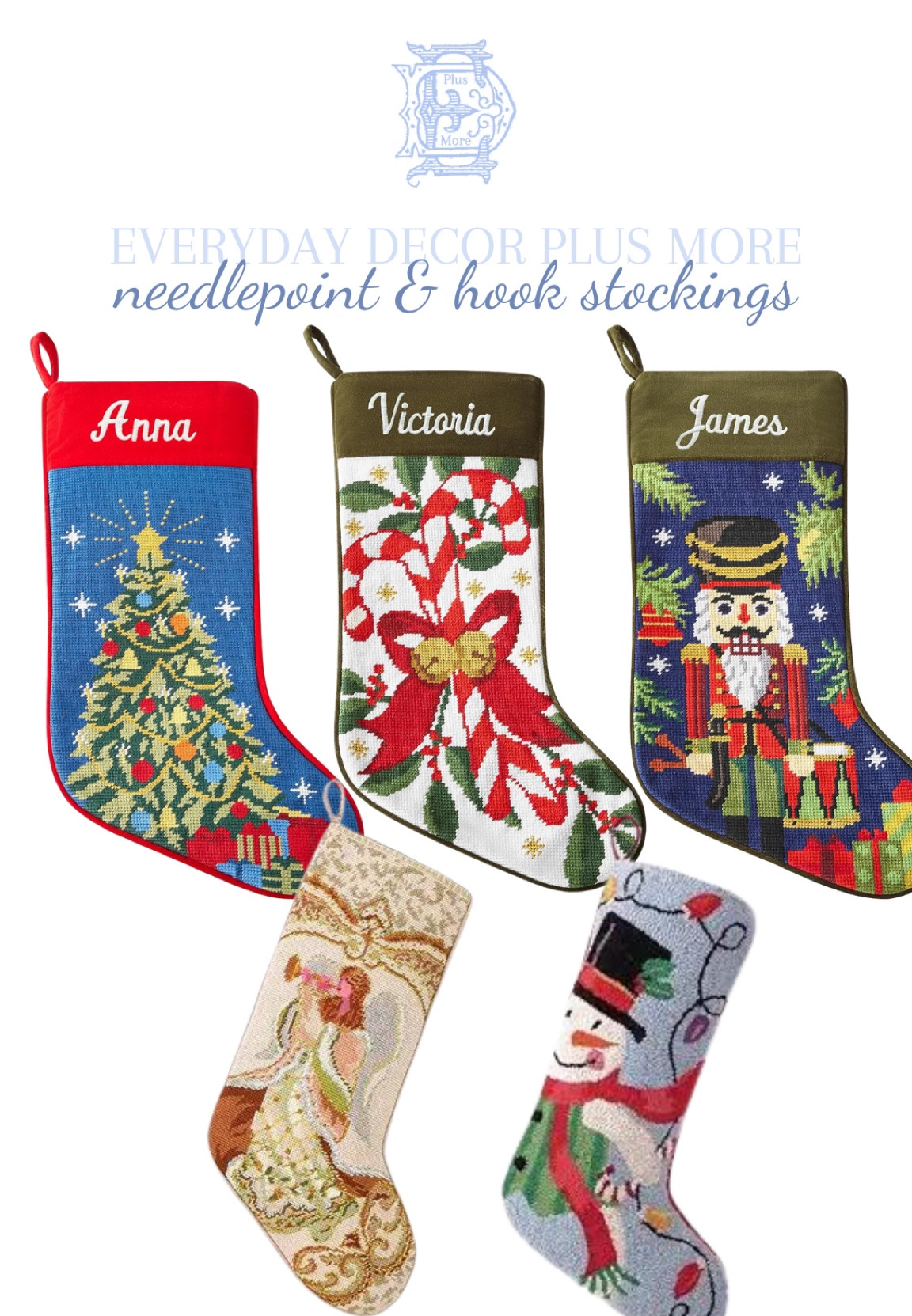 Block print stockings
Scalloped stocking
Block print scalloped stockings
Traditional stockings
Fun Christmas stockings
Block print Christmas stockings
Grandmillennial Christmas stockings
Grandmillennial stockings  
Velvet stockings
Knit stockings
Quilted stockings
Stocking with bows
Bow stocking 
Needlepoint stockings 
Hook stockings 

#LTKGiftGuide #LTKSeasonal #LTKhome