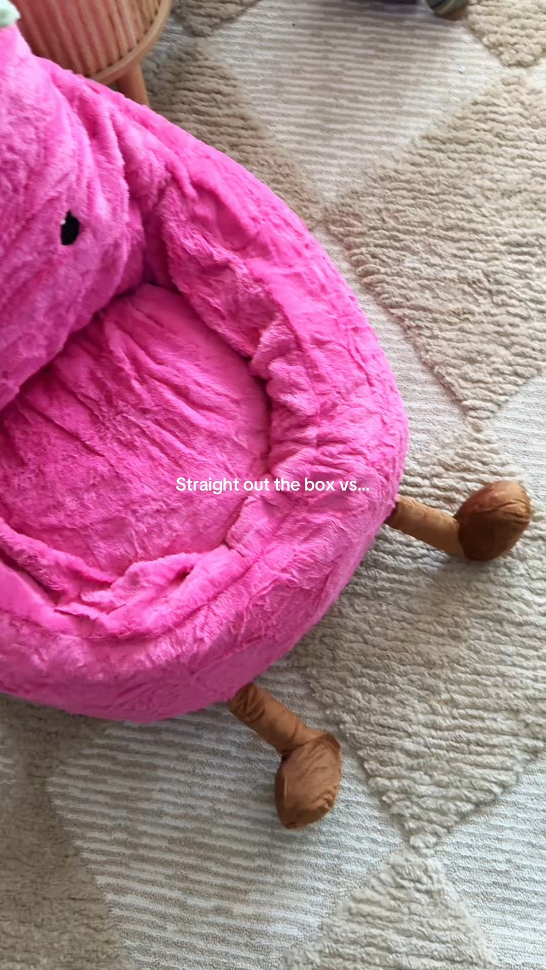 Honestly, the cutest little eggplant beanbag chair for kids. My kids are obsessed. 😍 

kids bean bag chair, plush kids chair, playroom seating, toddler lounge chair, cozy kids seating, kids reading nook chair, soft bean bag for kids, cute kids furniture, playroom decor ideas, kids room essentials, comfy chair for kids, bean bag chair for toddlers, kids gift idea, indoor playroom furniture, cozy corner for kids

#LTKHome #LTKFindsUnder50 #LTKKids