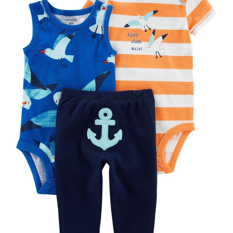 3-Piece Anchor Outfit Set | Carter's