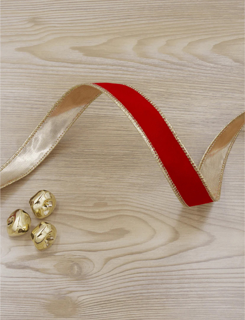 Classic Thin Red Ribbon (10 Yards) | King of Christmas