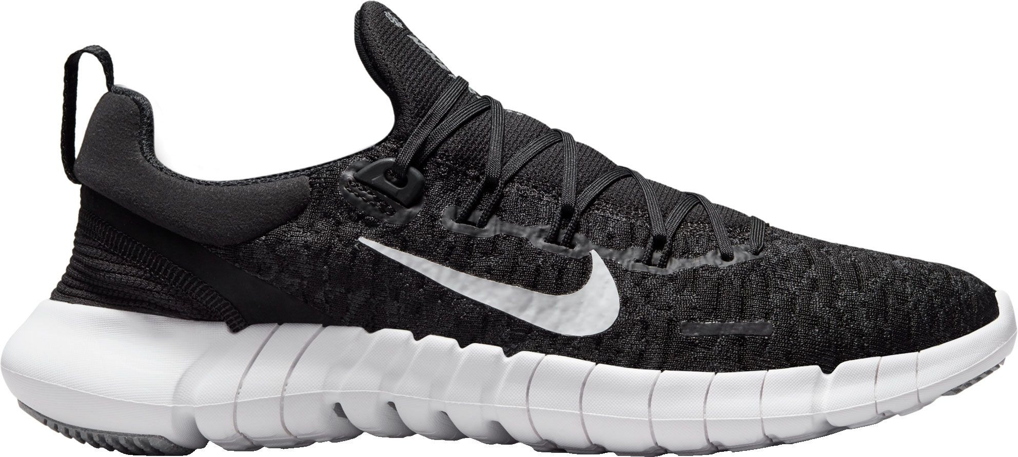 Nike Women's Free Run 5.0 Running Shoes, Size 9, Black/White | Dick's Sporting Goods