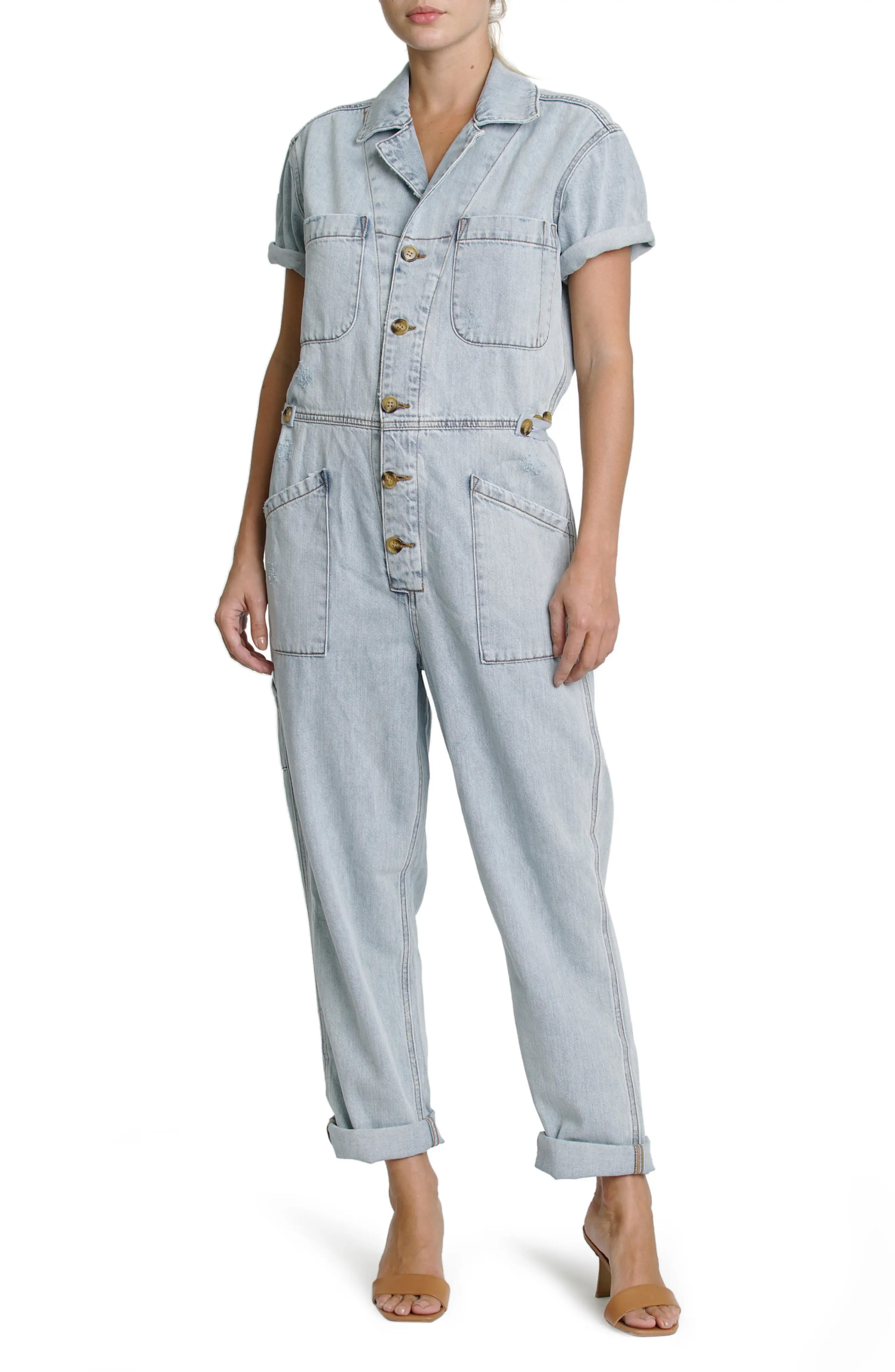 Pistola Grover Field Jumpsuit, Size Medium in Eldridge at Nordstrom | Nordstrom