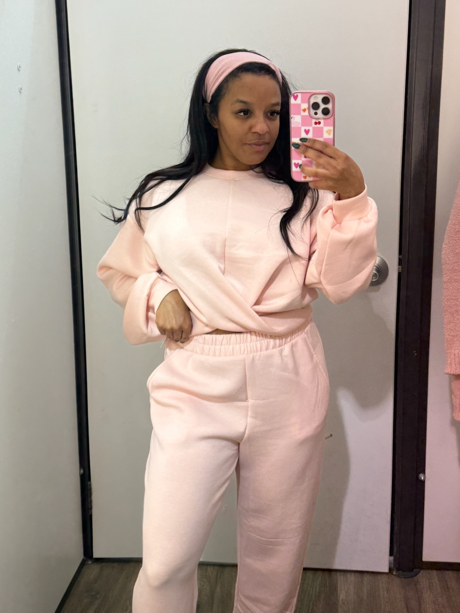 Me and an Old Navy jogging suit go together REAL BAD! This pink is super cute and girly. And also SOFT! I’m wearing an XS top and medium pants. I ended up ordering a small petite offline because these pants were wayyyy too big for me! 

Jogging suit | old navy | power soft | mix and match | athleisure 

#LTKFindsUnder50 #LTKPetite #LTKActive