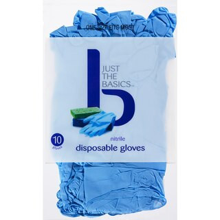 Just The Basics Latex-Free Disposable Gloves One Size Fits All | CVS Health