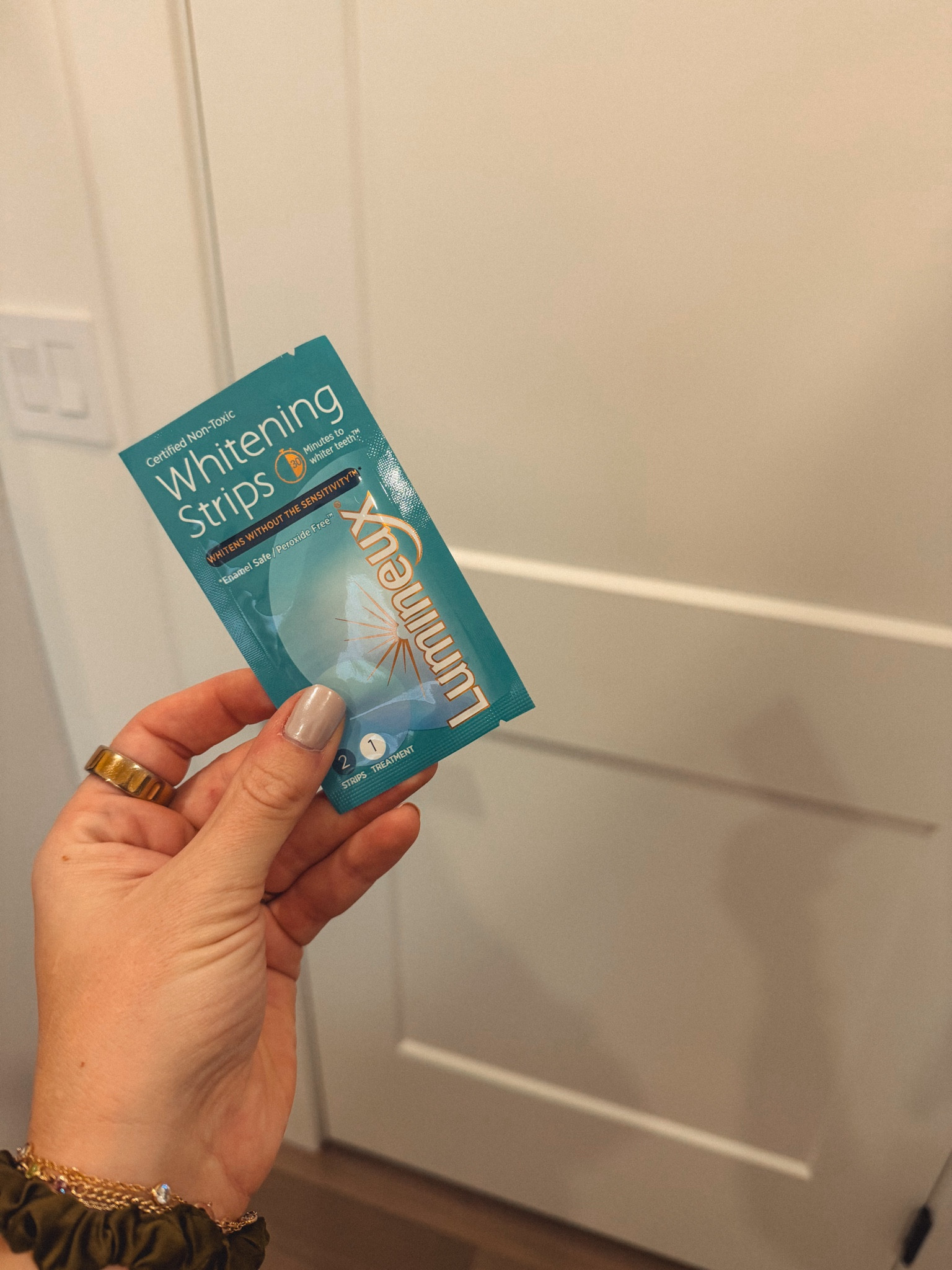 the BEST whitening strips, when I remember I do them everyday for a week then just once weekly for maintenance. ZERO pain 💯 and I have sensitive teeth.

#LTKselfcare #LTKmomlife #LTKgrwm