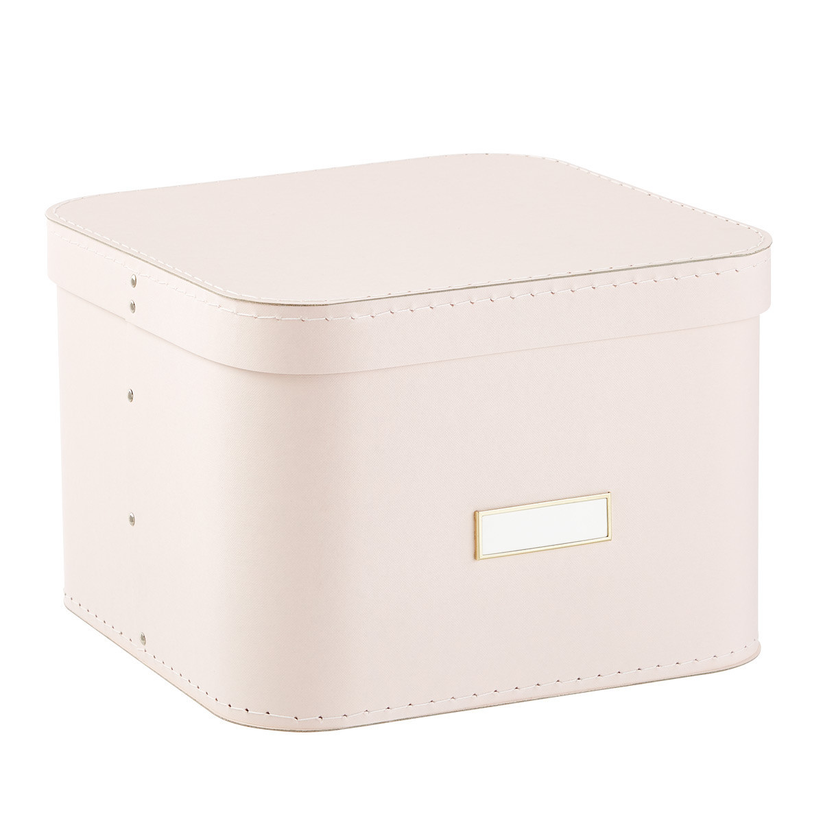 Bigso Oskar Box Blush Pink | The Container Store