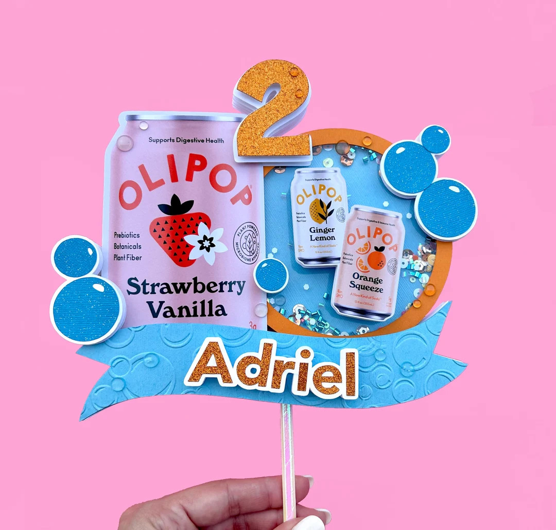 Olipop Cake Topper, Olipop Party, Olipop Birthday, Olipop Themed, Soda Cake Topper - Etsy | Etsy (US)