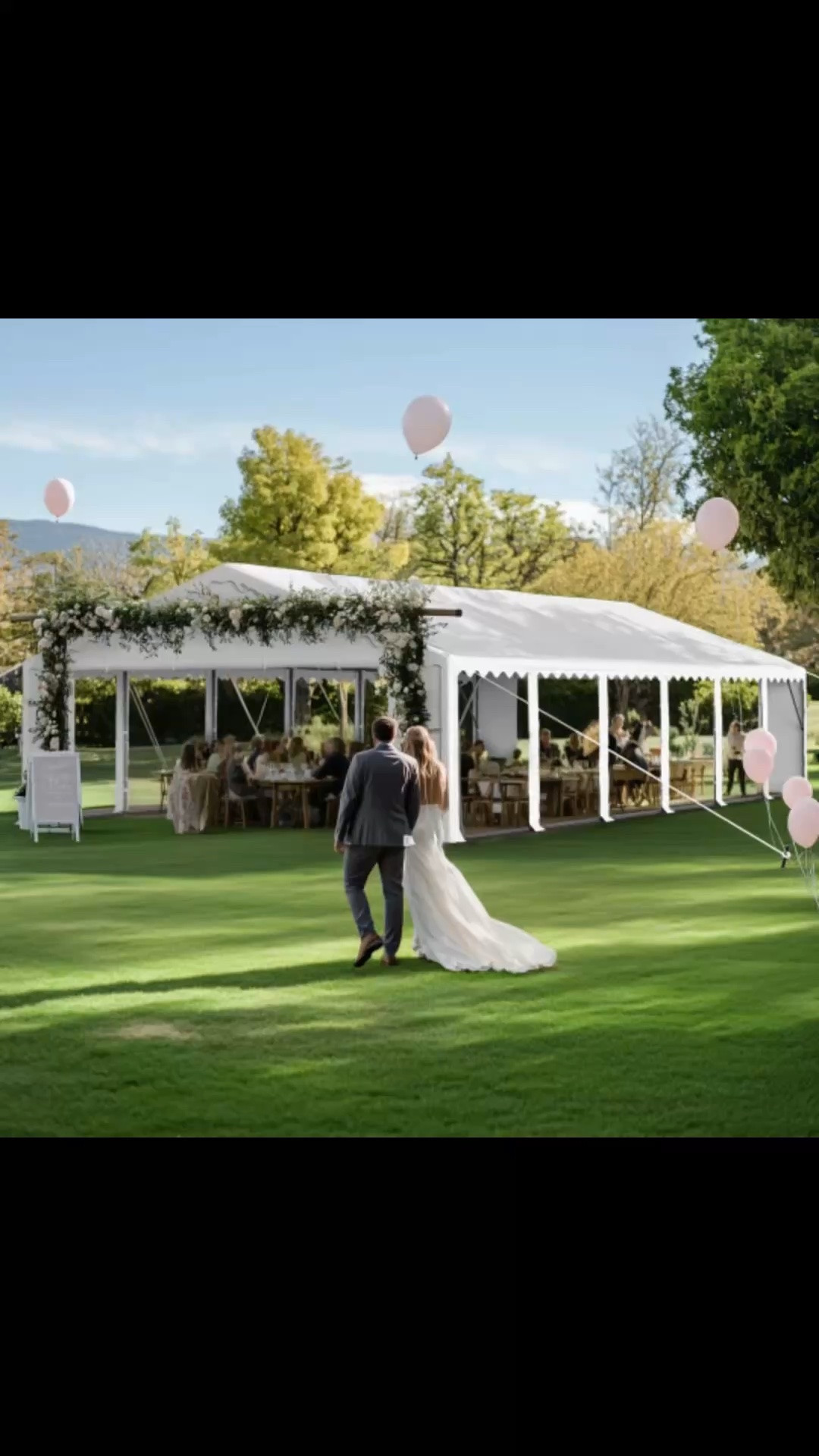 20Ft. W x 40Ft. D Steel Canopy Tent With 6 Removable Side Walls Heavy Duty Party Tents For Parties

#LTKMothersDay #LTKMidsize #LTKTall