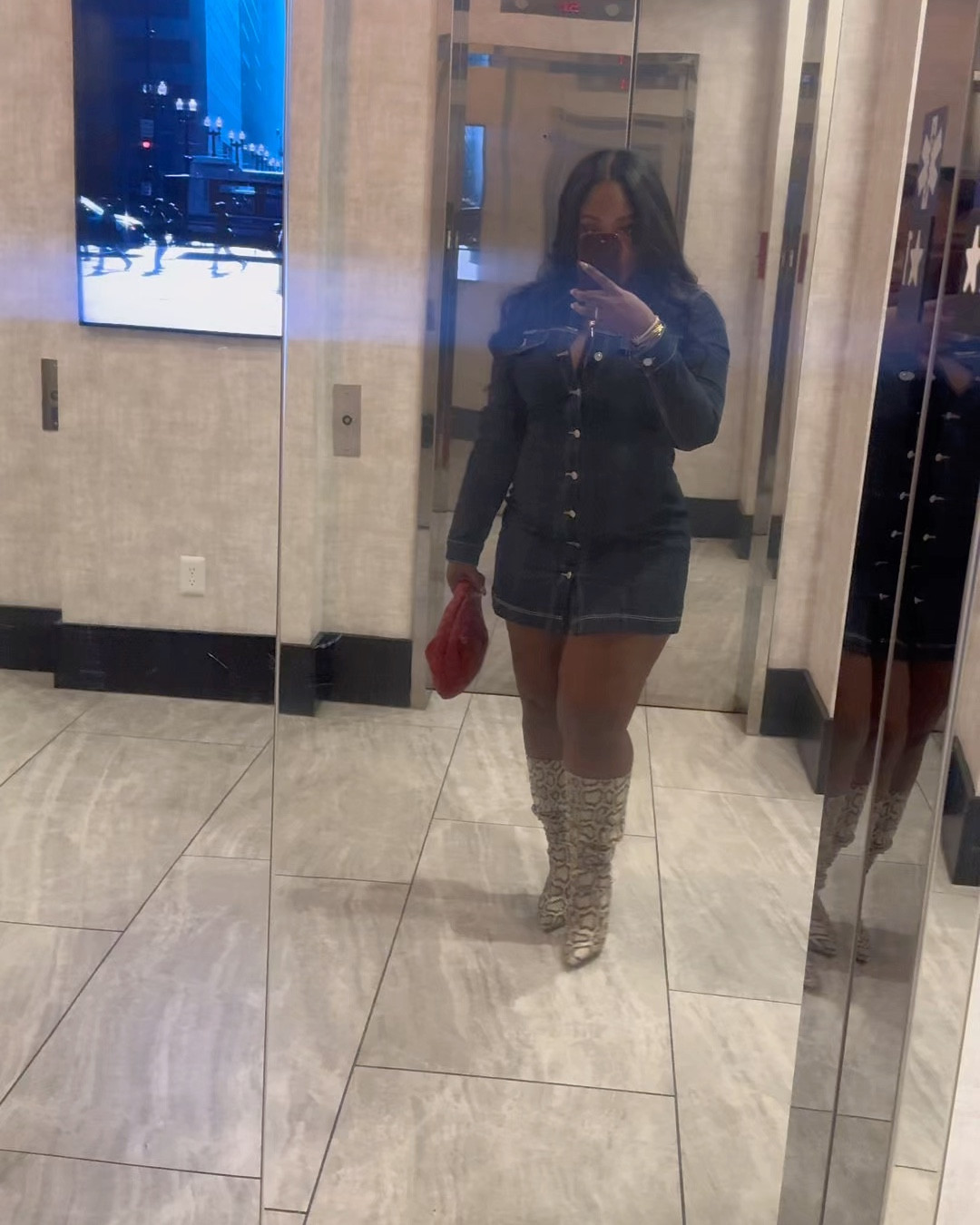 Size 14 denim dress from Nordstrom 

#LTKCyberWeek #LTKStyleTip