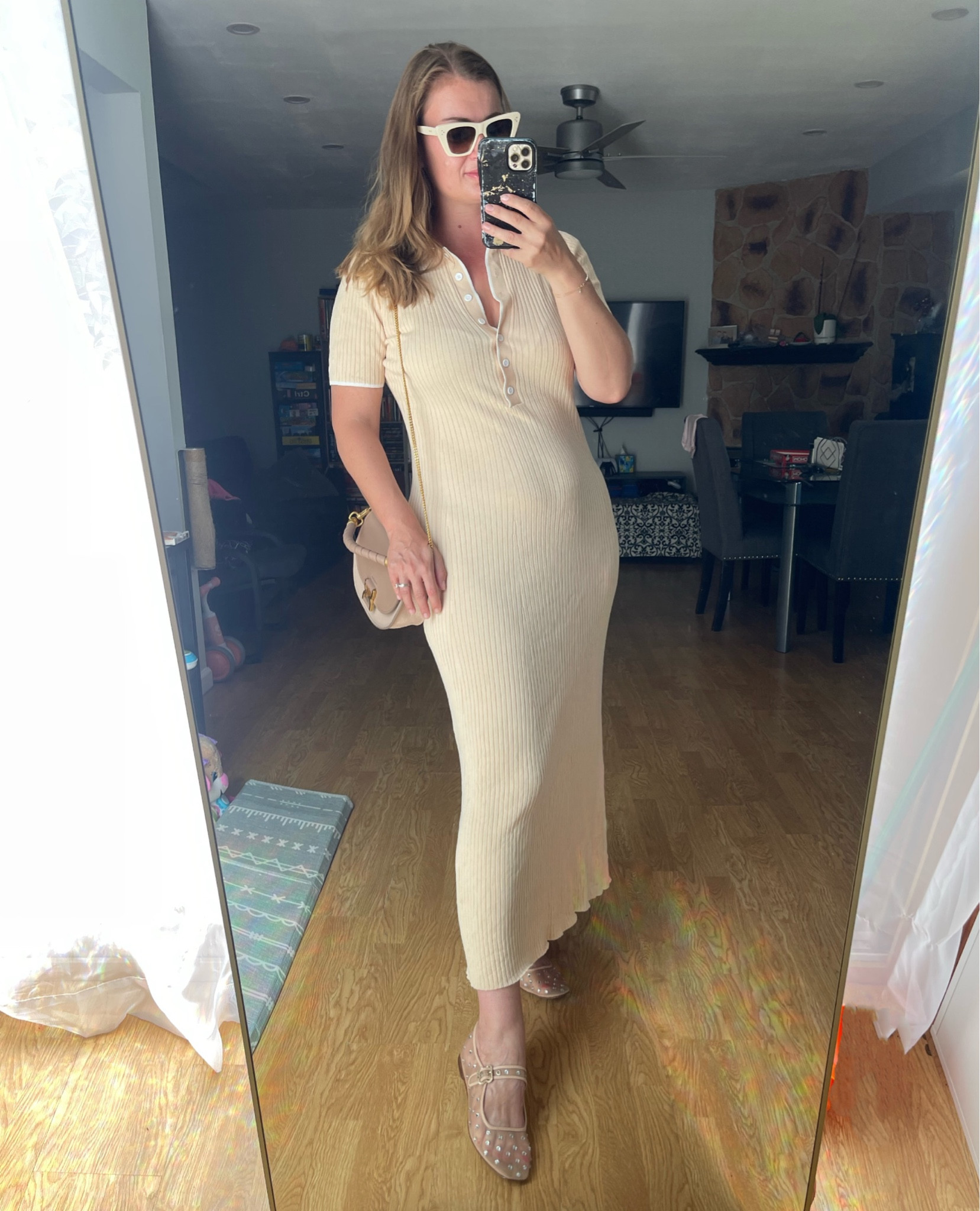 Mellow yellow ribbed maxi dress. So comfortable and such a beautiful summer color! 
Runs true to size - wearing size L! 

#LTKmidsize #LTKfindsunder50 #LTKfindsunder100