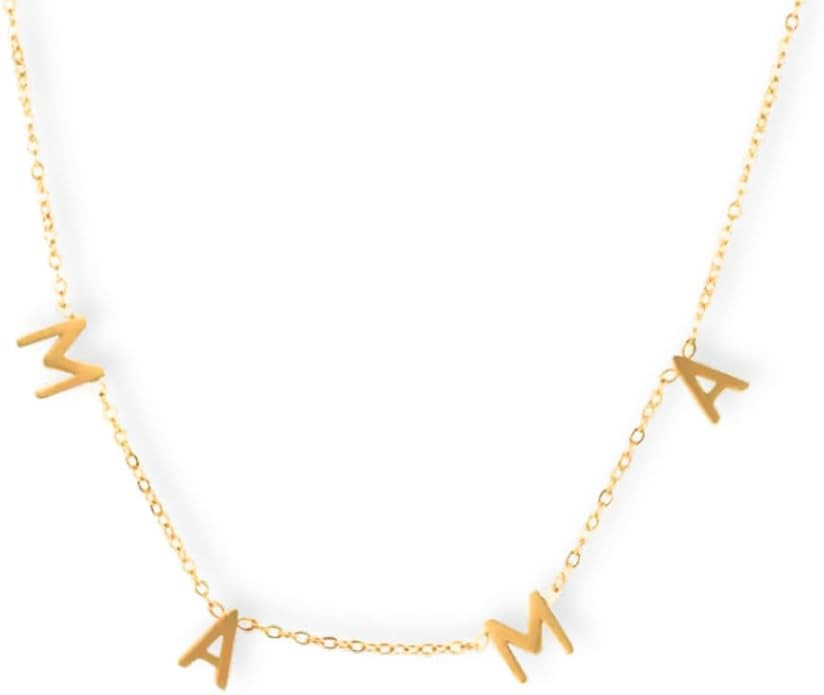 MAMA Adjustable letter necklace for Mom, Gift for women, Gift For Mother's Day, Christmas, Birthd... | Amazon (US)