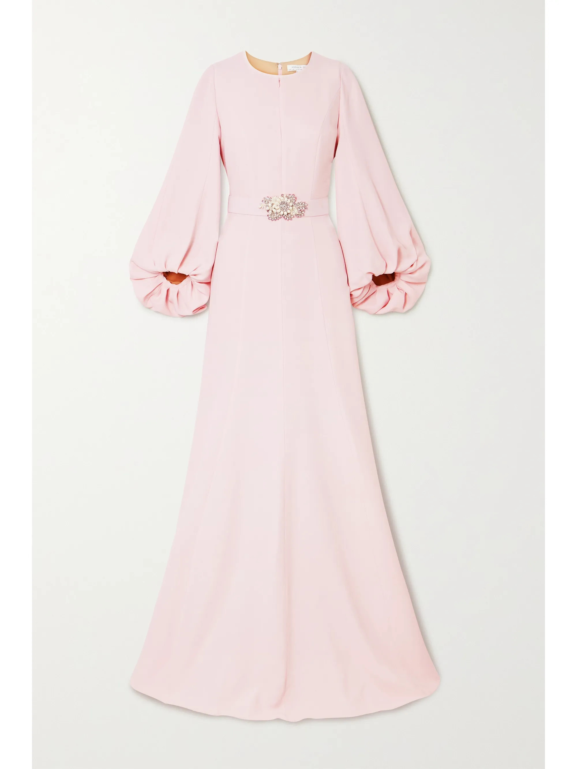 Embellished crepe gown | NET-A-PORTER (US)