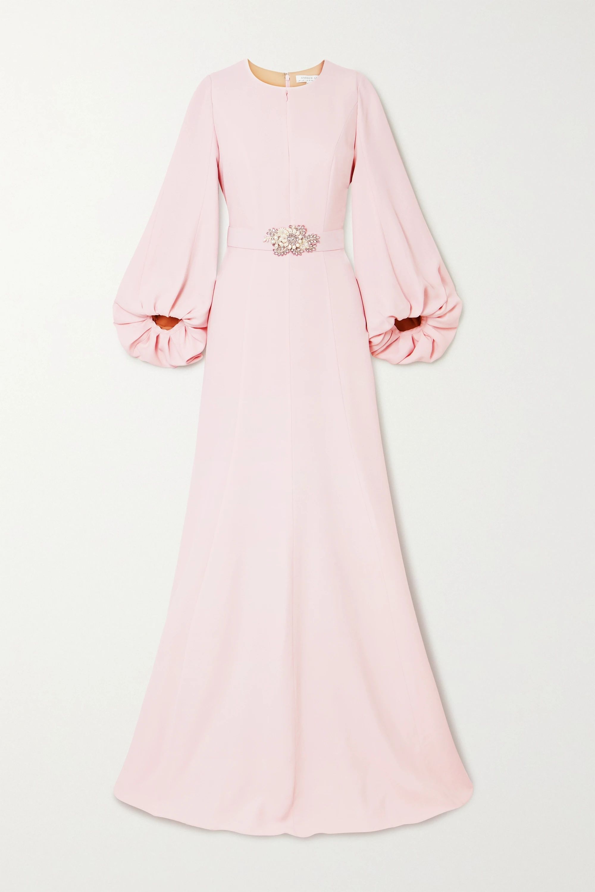 Embellished crepe gown | NET-A-PORTER (US)