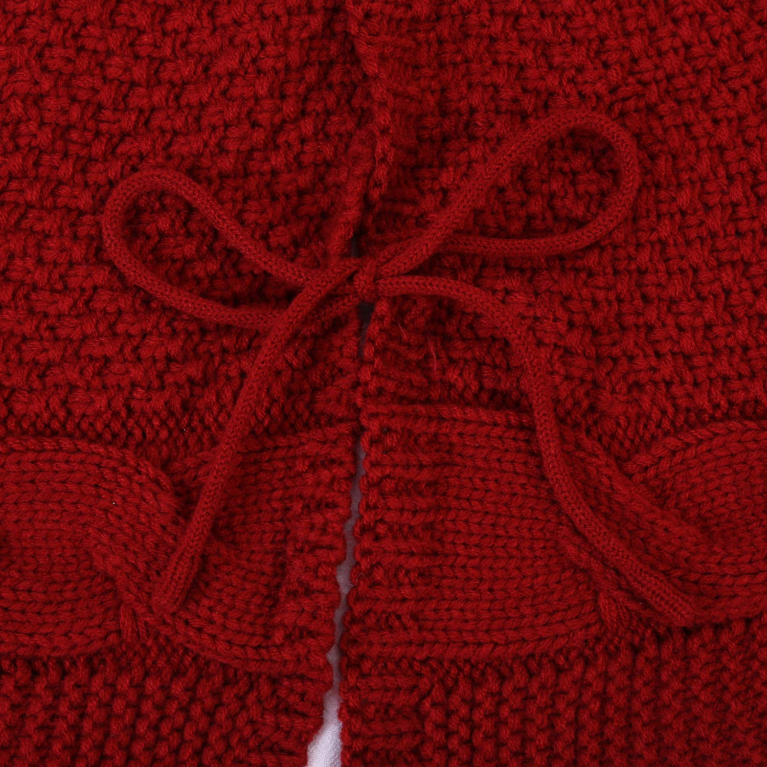 Sattiyrch Christmas Tree Skirt, 48 inches Luxury Cable Knit Knitted Thick Rustic Xmas Holiday Dec... | Amazon (US)