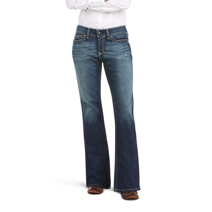 R.E.A.L. Mid Rise Stretch Original Boot Cut Jean | Ariat (EU)