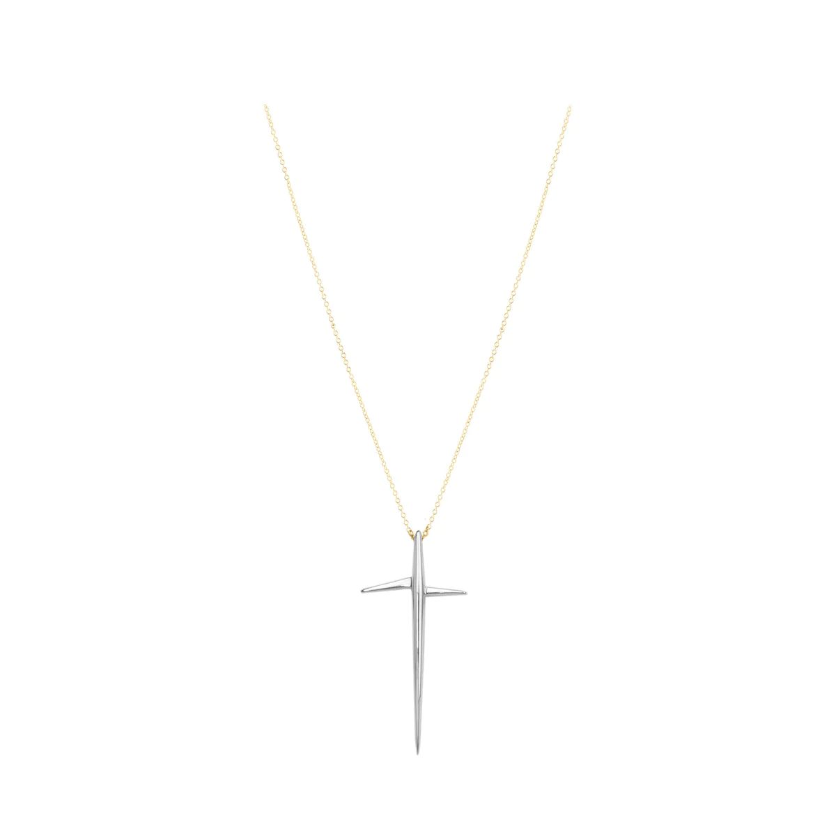 Long Cross Necklace | Parpala Jewelry