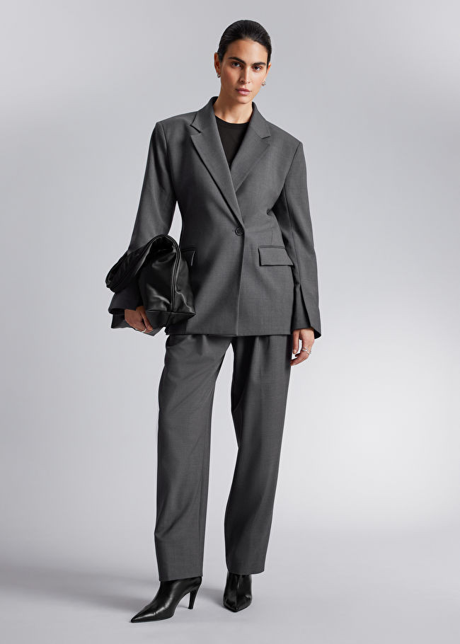 Tailored Wide-Shoulder Blazer | & Other Stories (EU + UK)