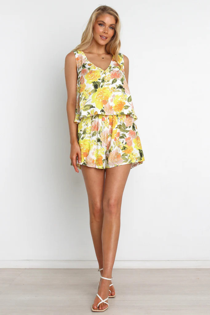 Oasis Shorts - Yellow | Petal & Pup (US)