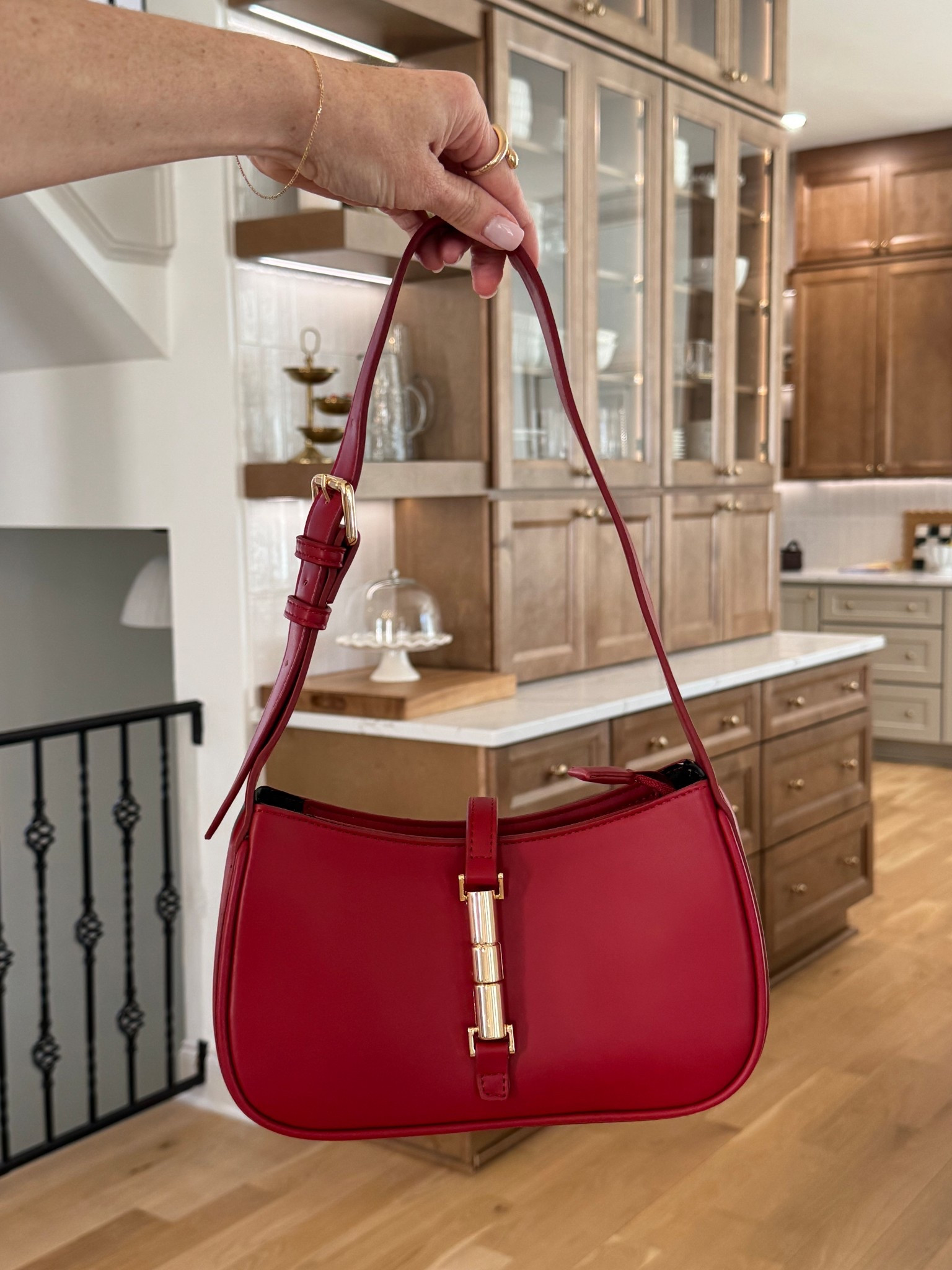 red handbag, chic outfit 

#LTKgrwm #LTKootd #LTKSeasonal