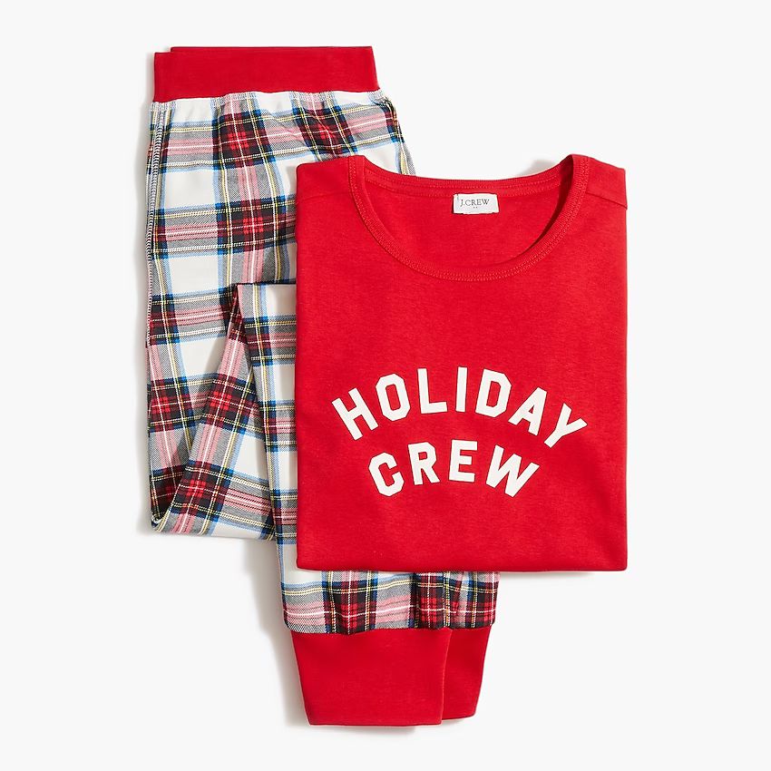 Holiday pajama set | J.Crew Factory