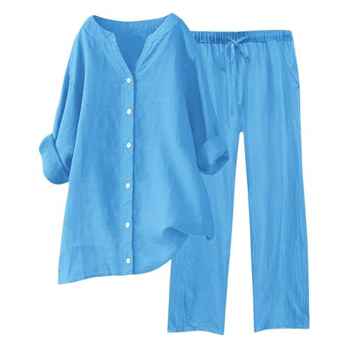 Lounge Sets for Women Loungewear Sets Woman Knit Lounge Sets for Women Womens Comfy Lounge Set Cute Lounge Sets for Women Fall Lounge Sets Cozy Outfits Women Set Women Outfits Sets Blue | Amazon (US)
