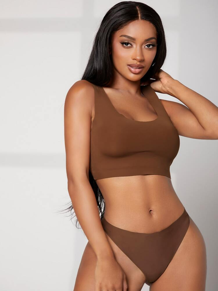 No Show Tank Bralette | SHEIN