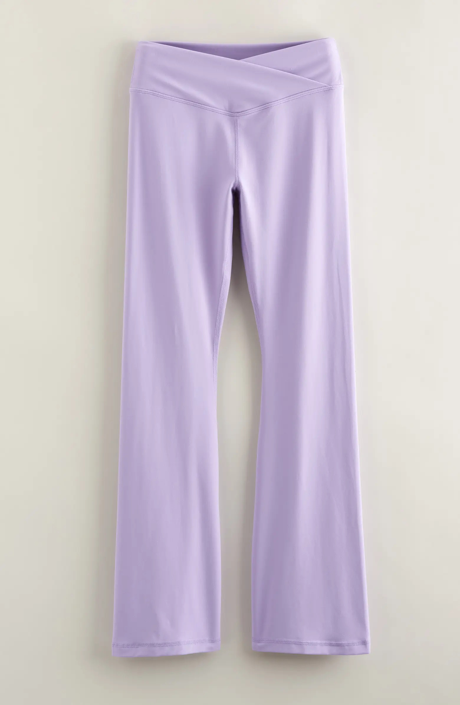 Zella Girl Kids' Live By Crossover High Waist Flare Leggings | Nordstrom | Nordstrom