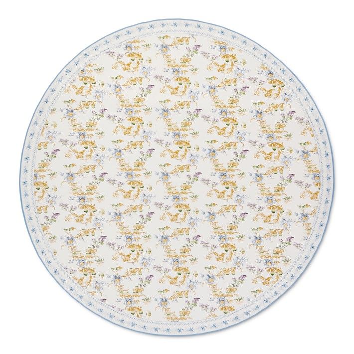 Bridgerton Round Tablecloth | Williams-Sonoma