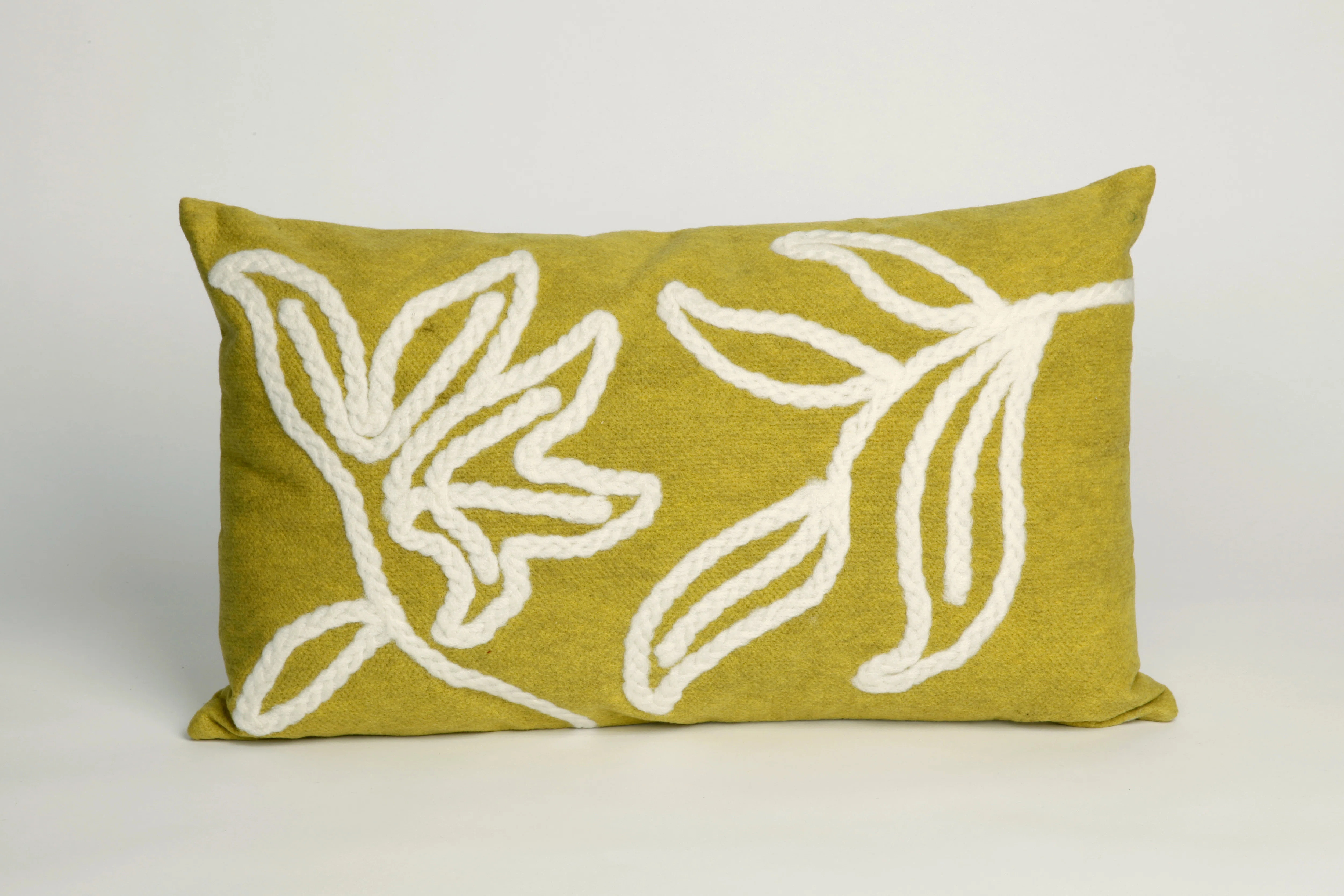 Embroidered Indoor/Outdoor Throw Pillow | Wayfair North America