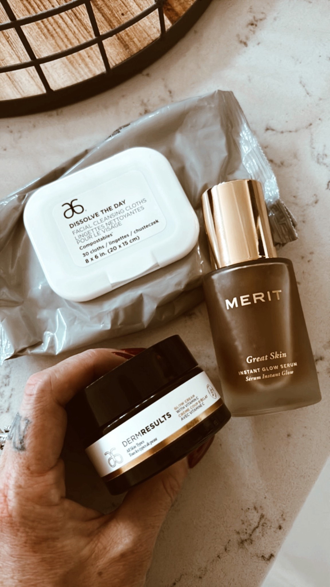 My absolute favorite line up for a simple non-toxic face refresh 

#cleanskincare 

#LTKActive #LTKTravel #LTKFindsUnder50