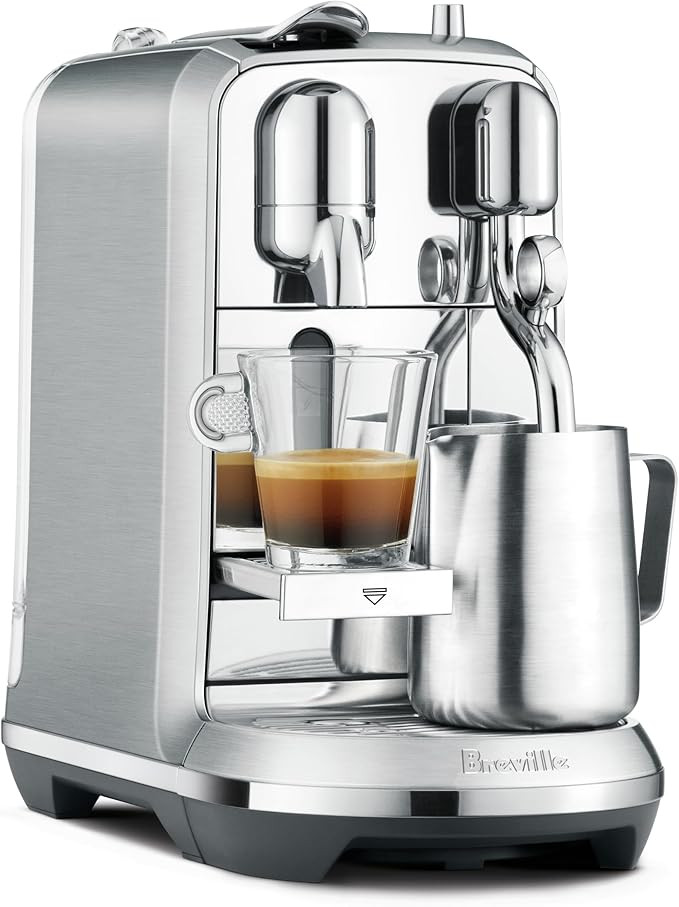 Nespresso Creatista Plus Espresso Machine by Breville, Brushed Stainless Steel | Amazon (US)